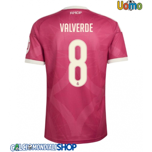 Maglie da calcio Real Madrid Federico Valverde #8 Terza Maglia 2026-27 Manica Corta